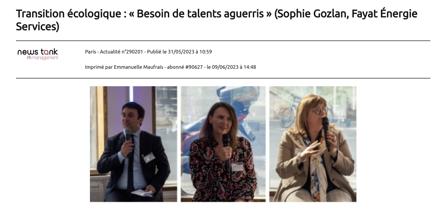 Le CFA SACEF fête ses 30 ans Article News Tank RH